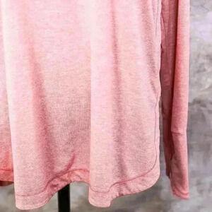 Athleta Pink Women’s Long Sleeve Training Shirt Size XL